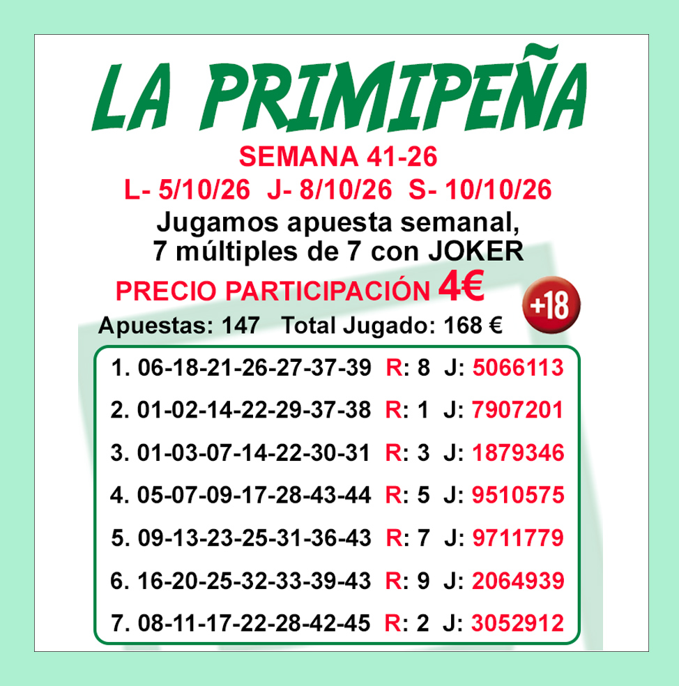 PRIMIPE�A