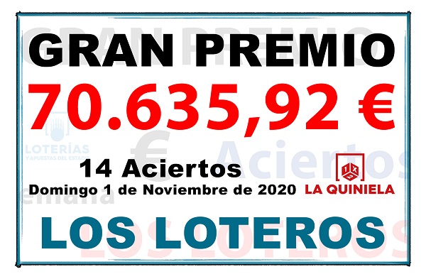 14 ACIERTOS
