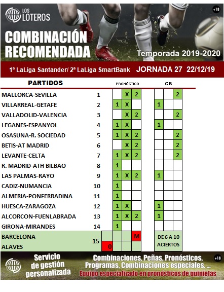 RECOMENDADA J27